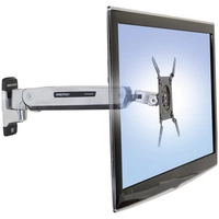 Ergotron Interactive Arm LD 1fach Monitor-Wandhalterung 38,1 cm (15") - 106,7 cm (42") Schwarz, Sil Ergotron Interactive Arm LD 1fach Monitor-Wandhalterung 38,1 cm (15") - 106,7 cm (42") Schwarz, Sil