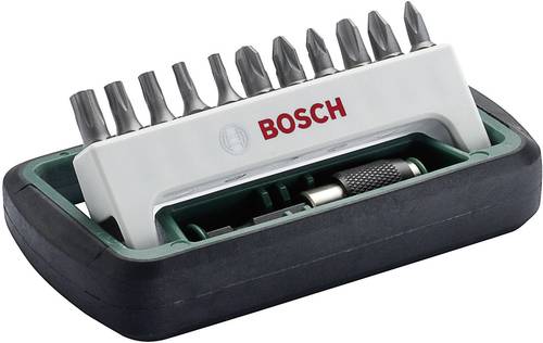 Bosch Accessories 2608255993 Bit-Set 12teilig Kreuzschlitz Phillips, Kreuzschlitz Pozidriv, Innen-S