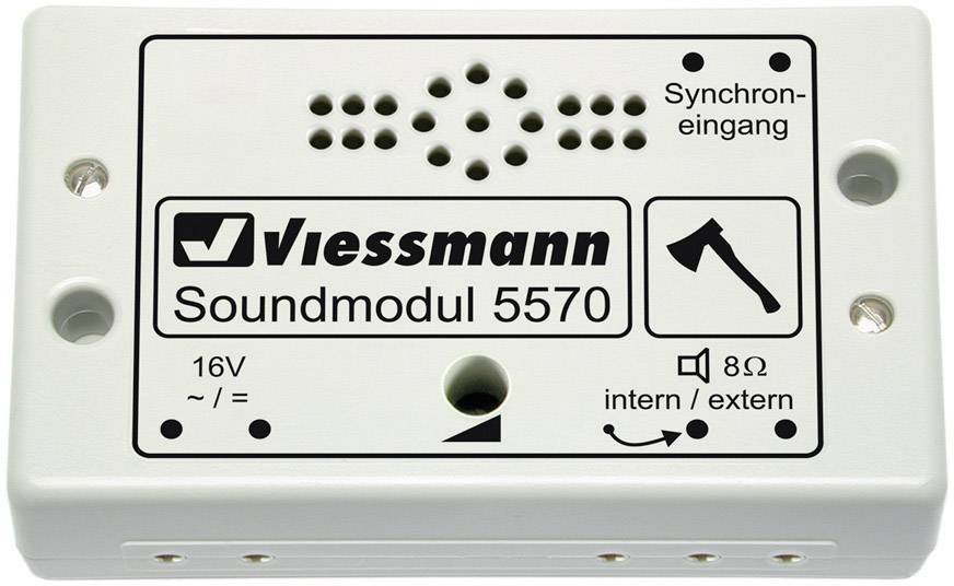 Viessmann Modelltechnik 5570 Soundmodul Holzhacker Fertigbaustein