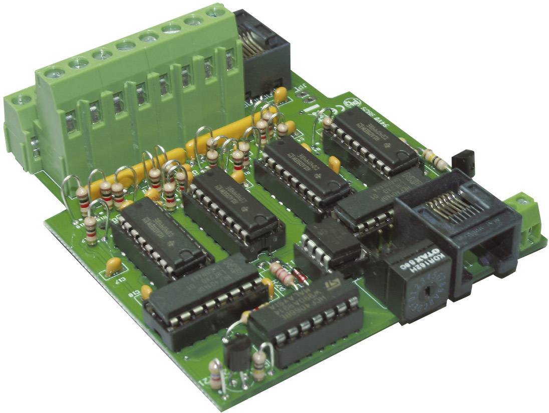 TAMS Elektronik 44-01406-01s88-4 Rückmeldedecoder Baustein, ohne Kabel, ohne Stecker
