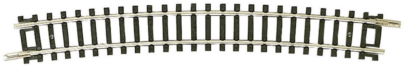 Fleischmann 22227 N Gleis (ohne Bettung) Gebogenes Gleis 15 ° 480 mm 12 St.