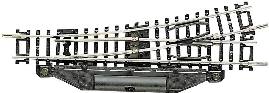 Fleischmann 22261 N Gleis (ohne Bettung) Weiche, elektrisch, links 112.6 mm 15 ° 362.6 mm 1 St.
