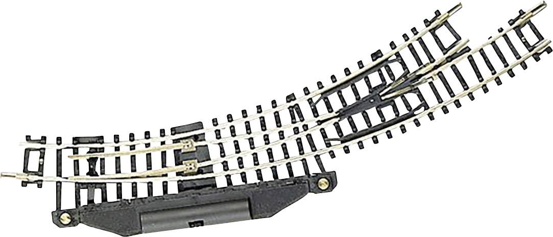 Fleischmann 22273 N Gleis (ohne Bettung) Bogenweiche, elektrisch, links 42 ° 194.6 mm, 228.2 mm 1 S