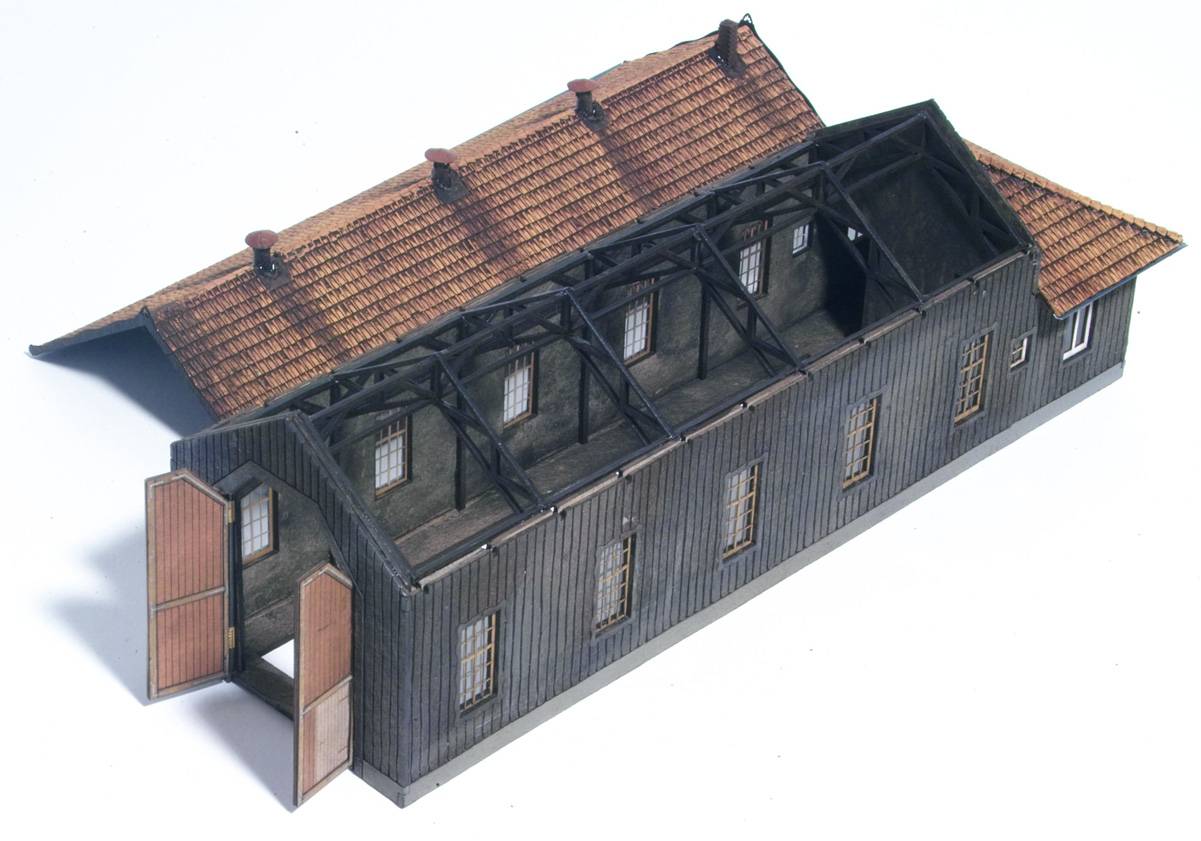 MBZ 10103 H0 Maschinenhaus (Lokschuppen)