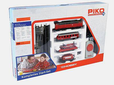 Piko H0 57153 H0 Start-Set Feuerwehrzug, analog