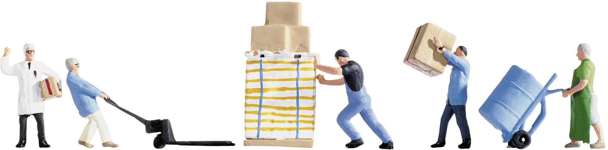 NOCH N Lagerarbeiter Bemalt, Stehend