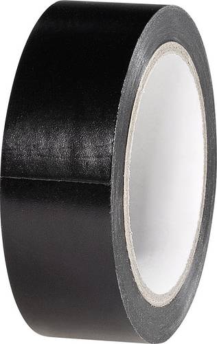 TOOLCRAFT K1B19L6S-C K1B19L6S-C-5 Isolierband Schwarz (L x B) 6 m x 19 mm 5 St.
