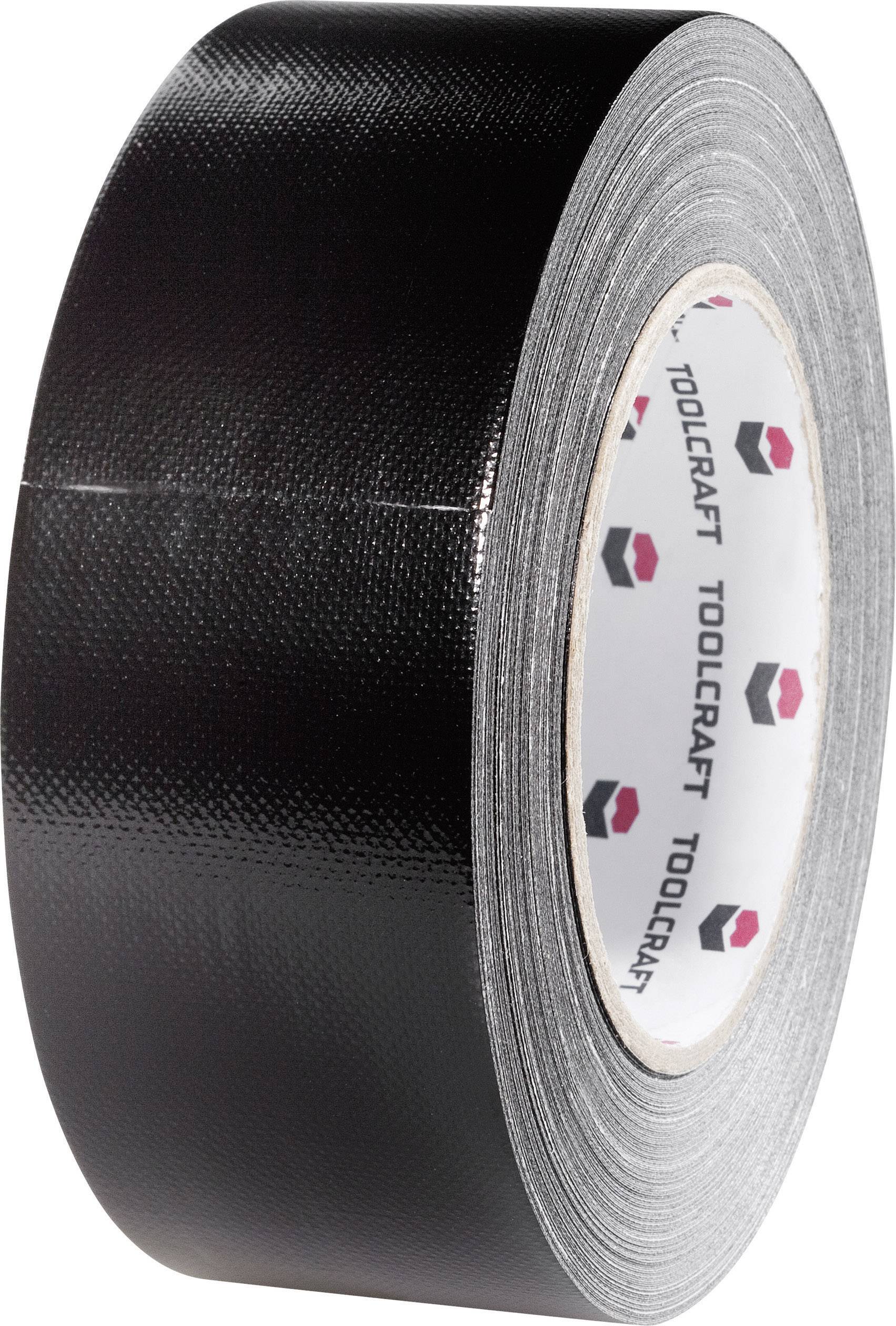 Schwarzes Gewebeband von Toolcraft.