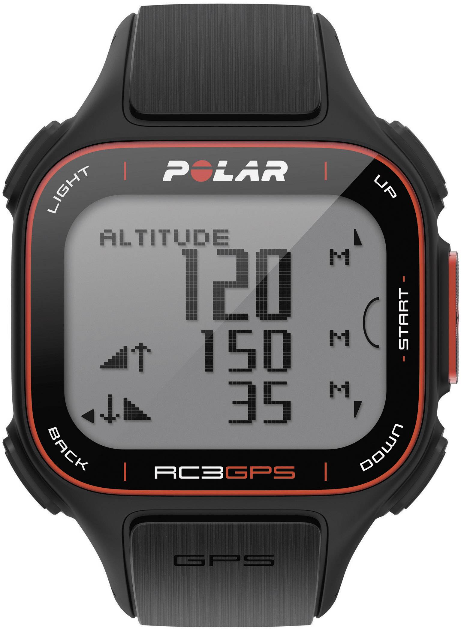 Polar GPS-Pulsuhr mit Brustgurt