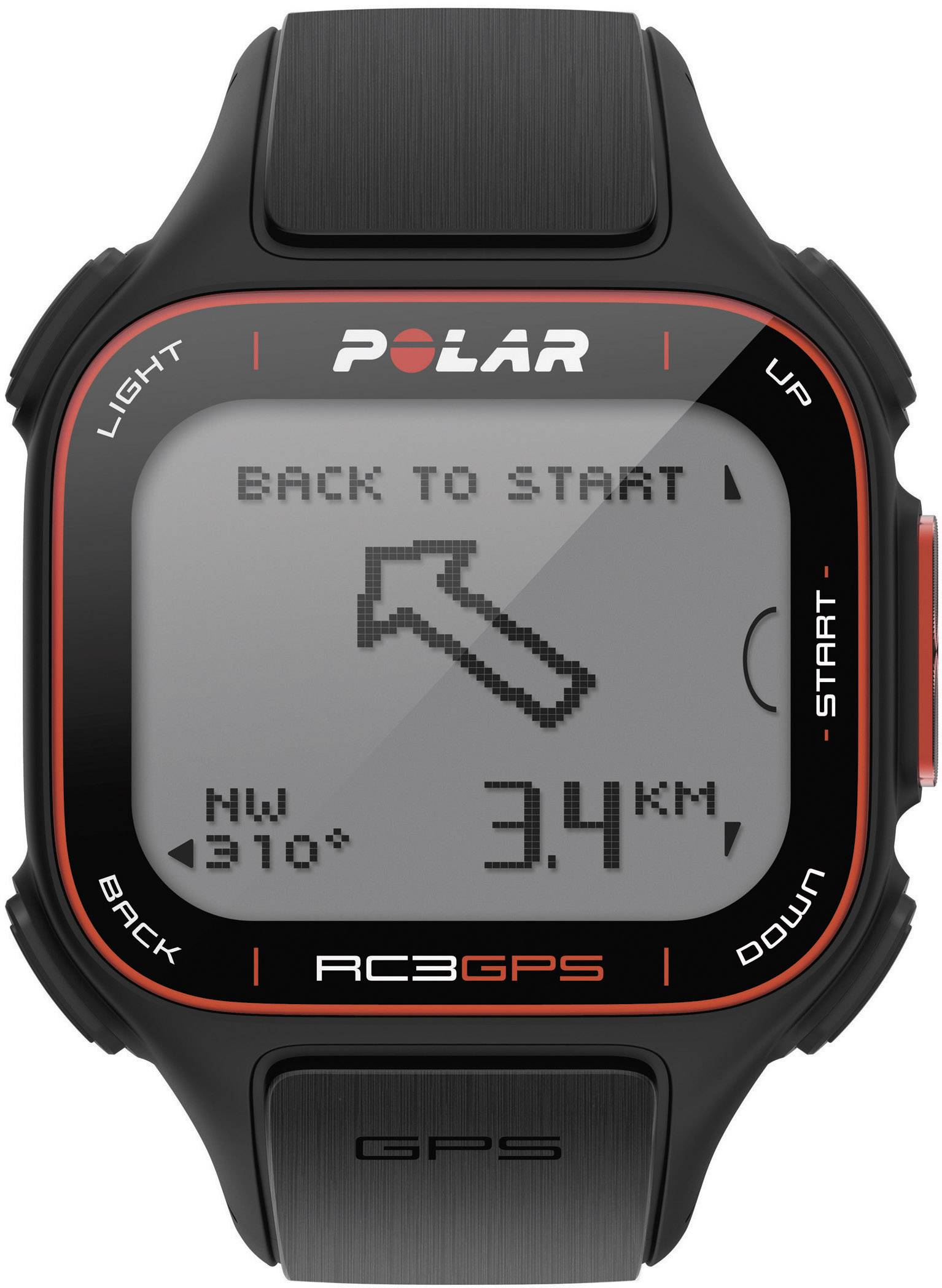 Polar GPS-Pulsuhr mit Brustgurt