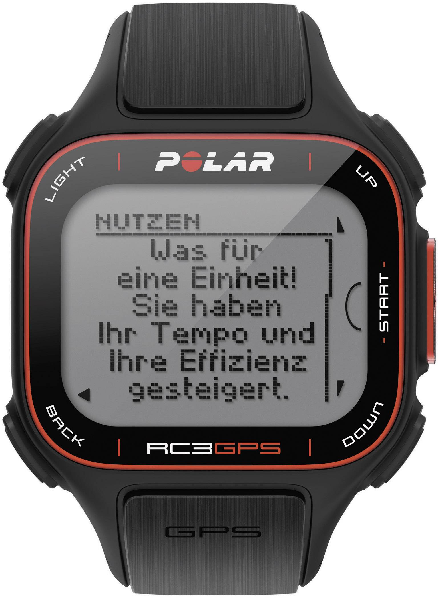 Polar GPS-Pulsuhr mit Brustgurt