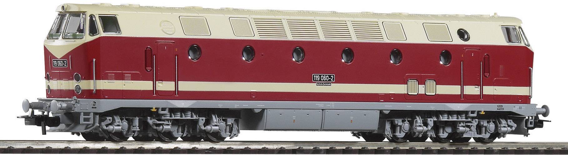Piko H0 59830 H0 Diesellok BR 119 der DR BR 119 DR, Spitzenlicht oben