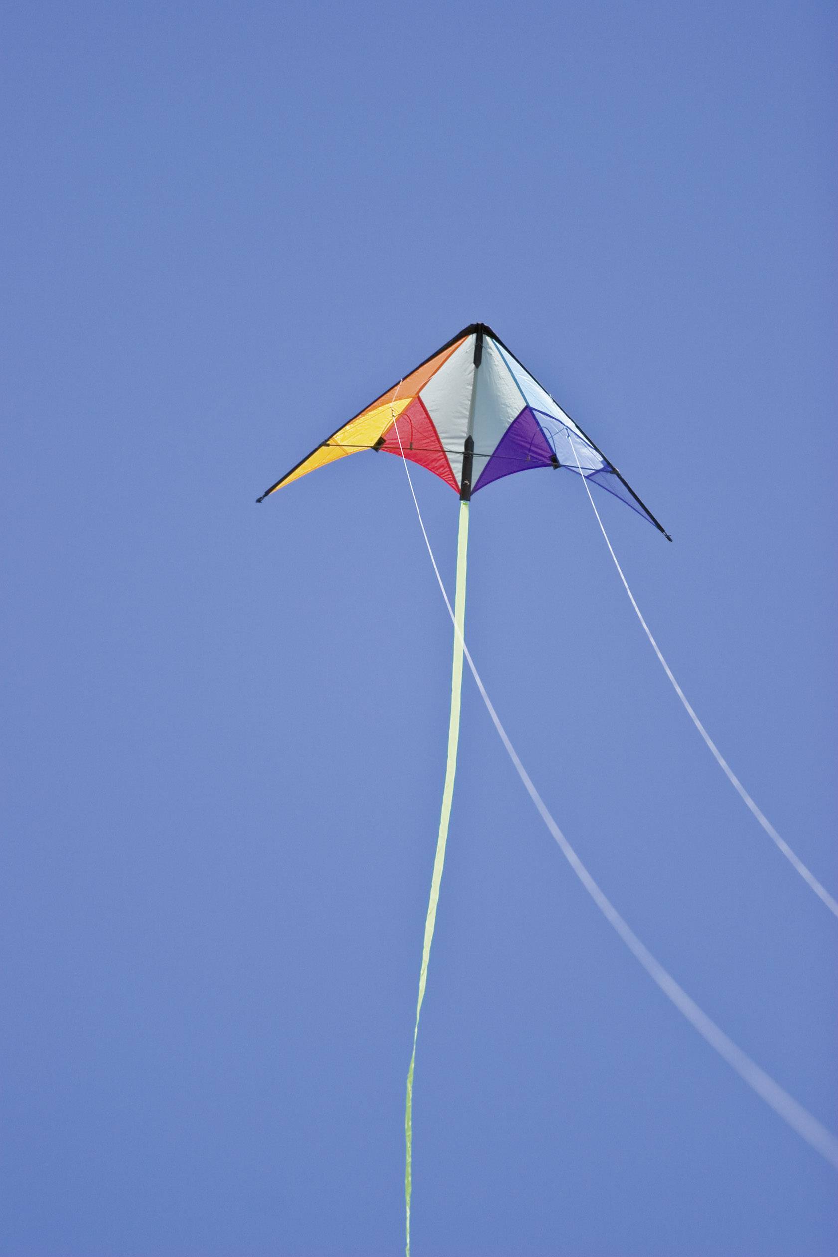 HQ Sport-Lenkdrachen Calypso II Rainbow Spannweite (Details) 1100mm Windstärken-Eignung 2 - 5 bft