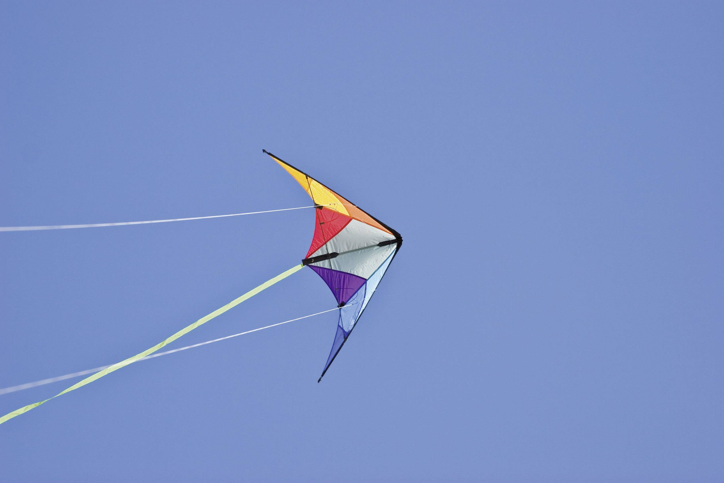 HQ Sport-Lenkdrachen Calypso II Rainbow Spannweite (Details) 1100mm Windstärken-Eignung 2 - 5 bft