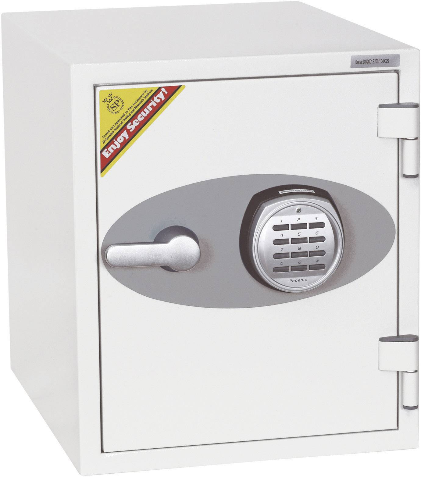 Phoenix DS2001E Data Care Feuerschutztresor wasserabweisend, feuerfest Zahlenschloss