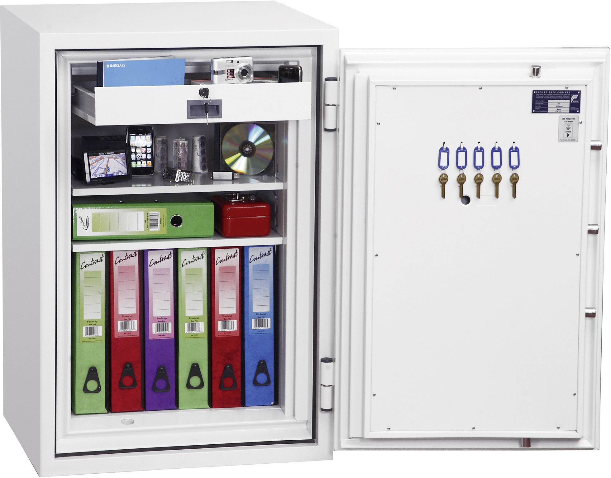 Phoenix SS1621K-FVW Fire Fox Feuerschutztresor Schlüsselschloss