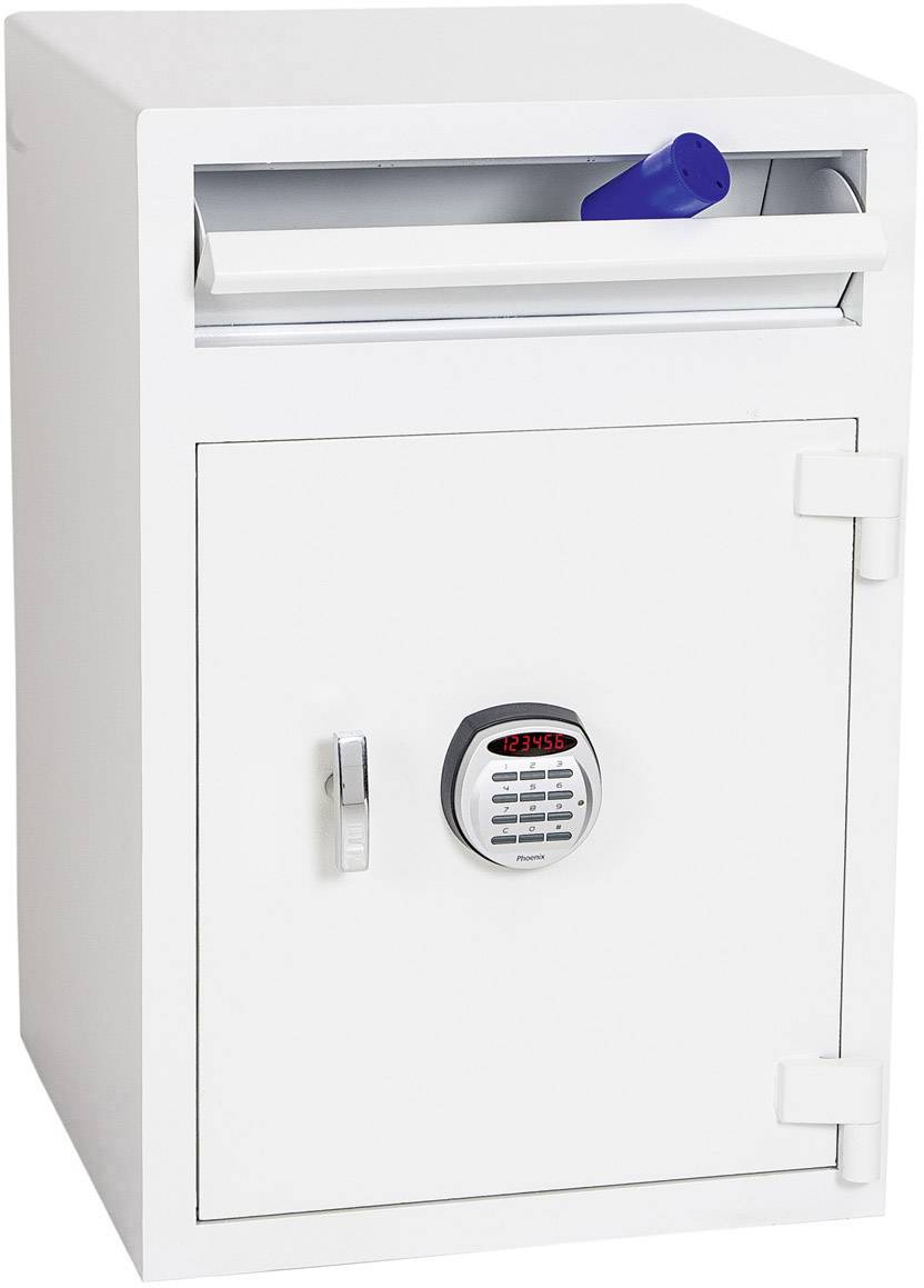 Phoenix SS0998ED-GY Cashier Deposit Einwurftresor mit Geldeinwurfklappe Zahlenschloss