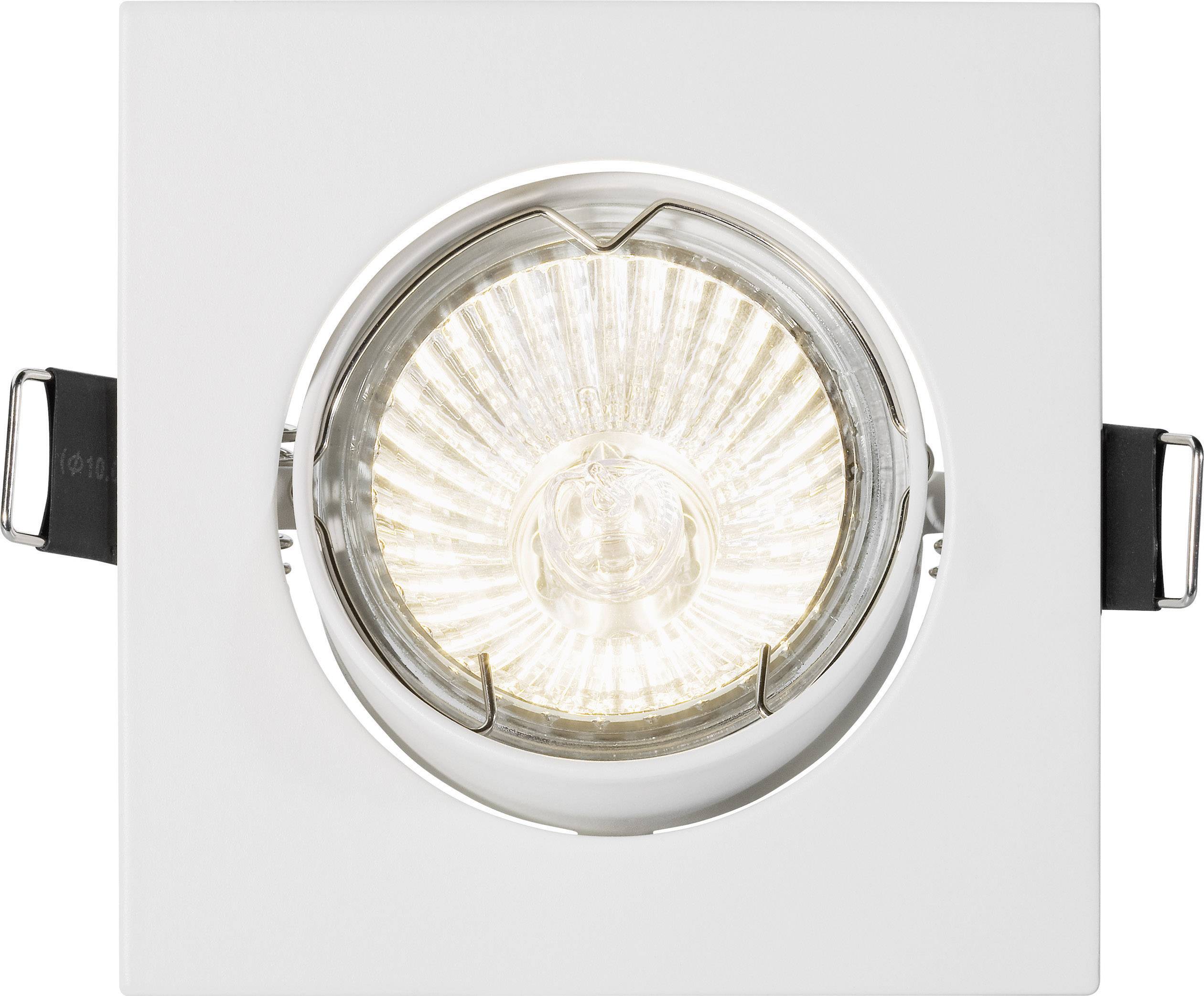 Basetech CT-3112-WH Square Einbauring GU10 35 W Weiß