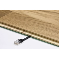 Goobay RJ45 Netzwerkkabel, Patchkabel CAT 6 U/UTP 0.50m Weiß hochflexibel, flach Goobay RJ45 Netzwerkkabel, Patchkabel CAT 6 U/UTP 0.50m Weiß hochflexibel, flach