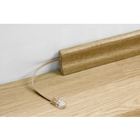 Goobay RJ45 Netzwerkkabel, Patchkabel CAT 6 U/UTP 1.50m Weiß hochflexibel, flach Goobay RJ45 Netzwerkkabel, Patchkabel CAT 6 U/UTP 1.50m Weiß hochflexibel, flach