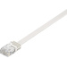 Câble réseau extra-plat CAT 6 U/UTP - 95153 - 3.00 m - blanc - [1x RJ45 mâle - 1x RJ45 mâle]