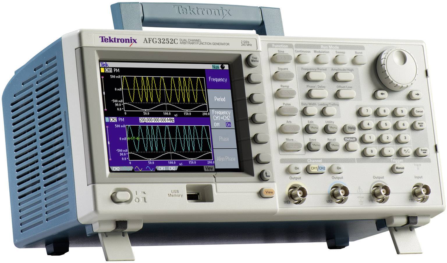 Tektronix AFG3022C Funktionsgenerator netzbetrieben