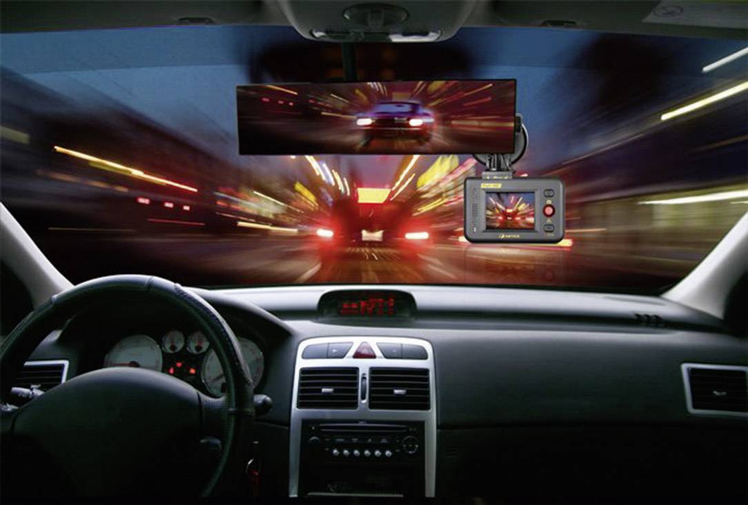 Aiptek CarCamcorder X3 Dashcam Blickwinkel horizontal max.=120 ° 12 V, 24 V Display, Mikrofon