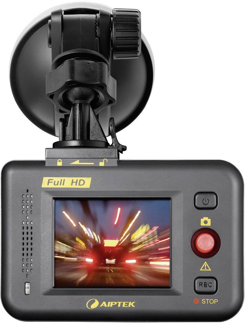 Aiptek CarCamcorder X3 Dashcam Blickwinkel horizontal max.=120 ° 12 V, 24 V Display, Mikrofon