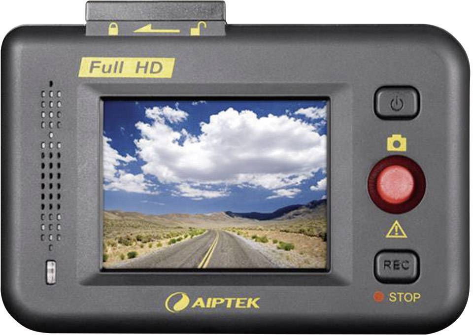 Aiptek CarCamcorder X3 Dashcam Blickwinkel horizontal max.=120 ° 12 V, 24 V Display, Mikrofon