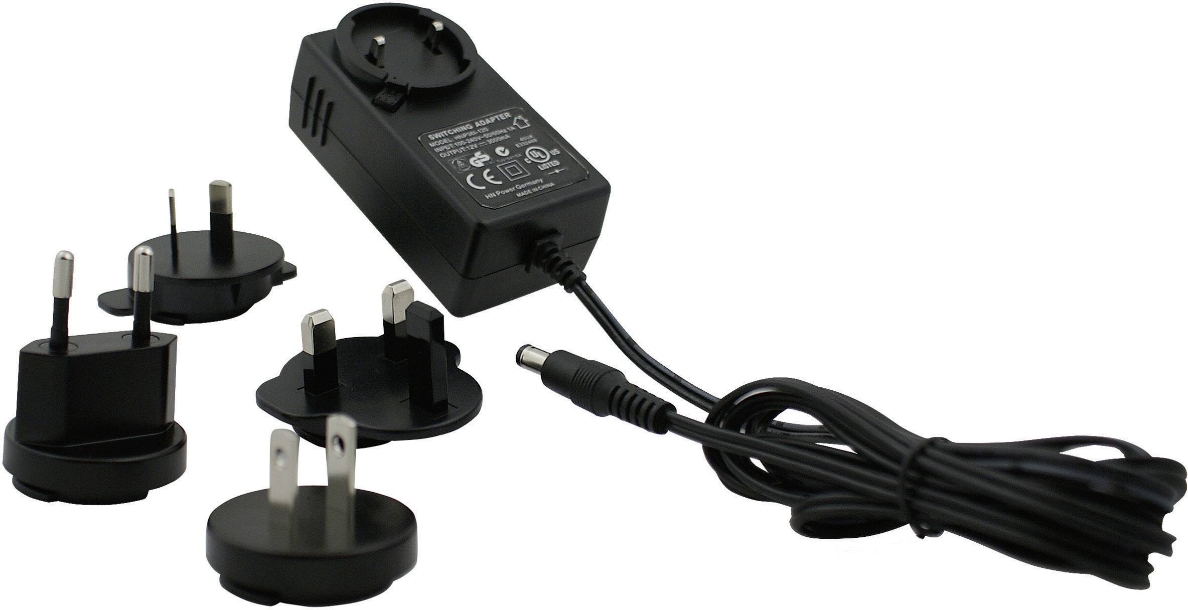 HN Power HNP42I-120 Steckernetzteil, Festspannung 12 V/DC 3500mA 42W