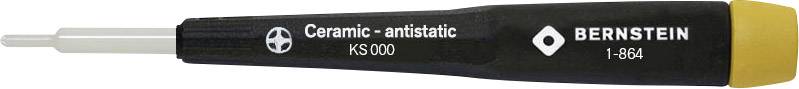 Bernstein Abgleichschraubendreher mit Keramik-Klinge, KS Gr. 000 Tools 1-864