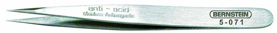 Bernstein Tools for Electronics 5-071 SMD-Pinzette OC SA Spitz 85mm