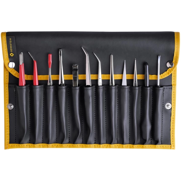 Bernstein Tools for Electronics 5-100 Pinzetten-Set 12teilig Bernstein Tools for Electronics 5-100 Pinzetten-Set 12teilig