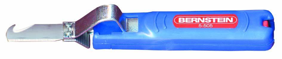 Bernstein Tools for Electronics 5-505 Abisoliermesser Geeignet für Rundkabel 4 bis 28 mm