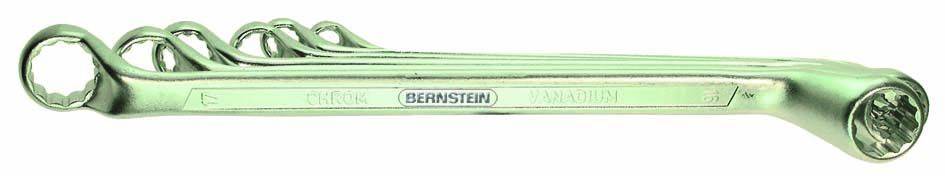Bernstein 6-550 Ringschlüssel-Satz 5teilig 6 - 17 mm