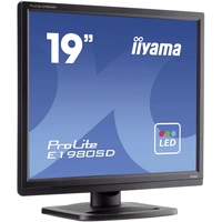 Iiyama E1980SD-B1 LED-Monitor 48.3cm (19 Zoll) EEK E (A - G) 1280 x 1024 Pixel SXGA 5 ms DVI, VGA TN LED Iiyama E1980SD-B1 LED-Monitor 48.3cm (19 Zoll) EEK E (A - G) 1280 x 1024 Pixel SXGA 5 ms DVI, VGA TN LED