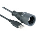 Bulgin USB-Kabel beidseitig verriegelbar PXP6040/B/2M00 Typ B (Verriegelung) auf Typ A PXP6040/B/2M00 Inhalt: 1St.
