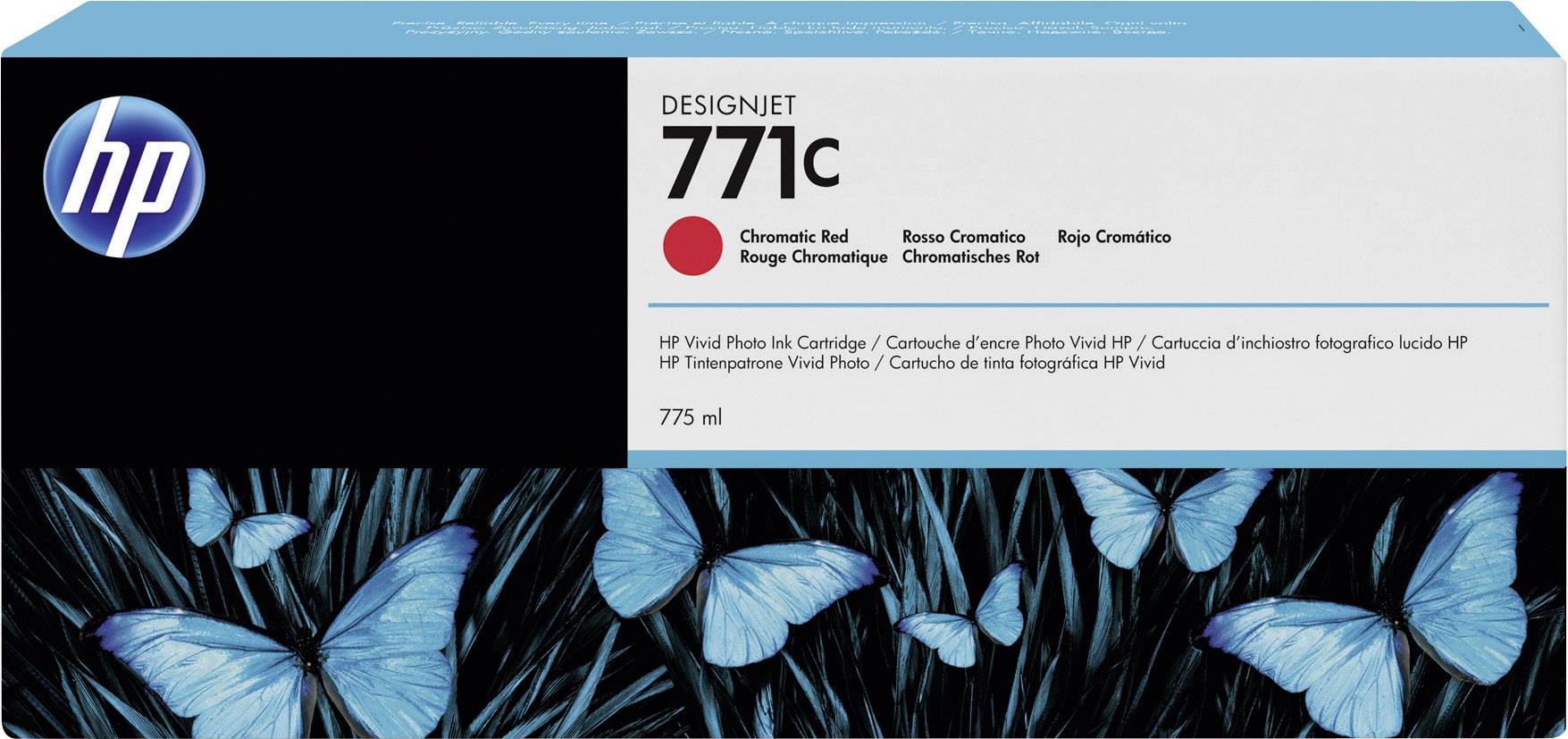 HP Druckerpatrone 771C Original Rot 775ml B6Y08A 1St.