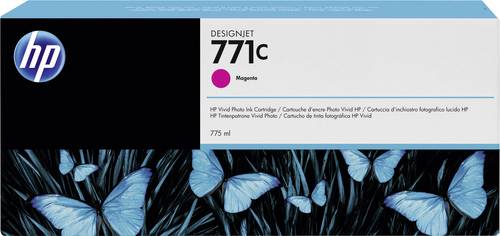 HP Druckerpatrone 771C Original Magenta 775 ml B6Y09A 1 St.