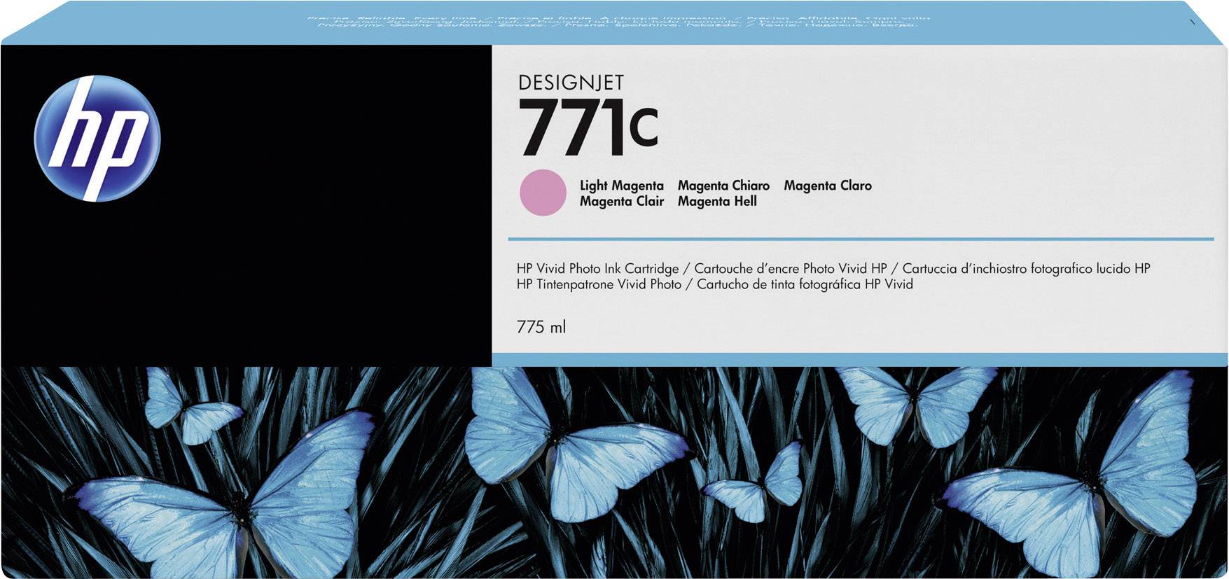 HP Druckerpatrone 771C Original Hell Magenta 775 ml B6Y11A 1 St.