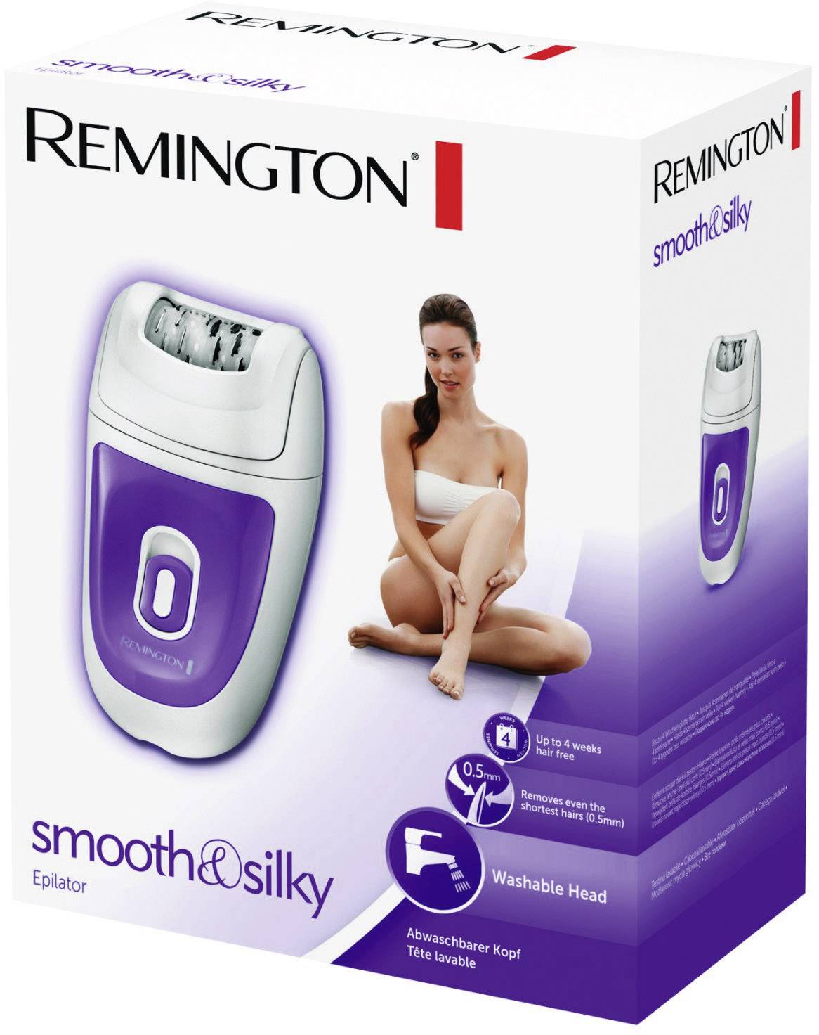 Remington EP7010smooth & silky Epilierer Weiß, Lila