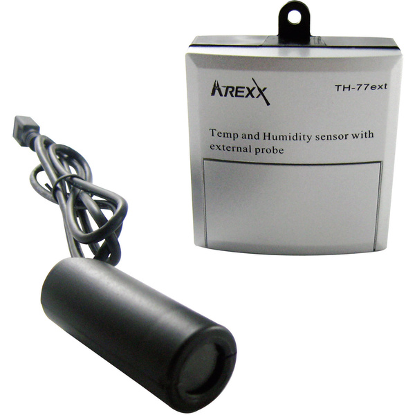 Arexx TSN-TH77ext Datenlogger-Sensor Messgröße Temperatur, Luftfeuchtigkeit -40 bis 124°C 5 bis 100% rF