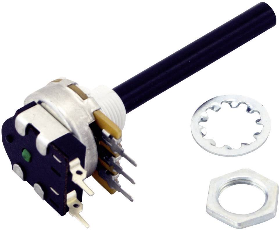 OMEG PC20BU/PC1S 10K A F1 CEPS PC20BU/PC1S 10K A F1 CEPS Dreh-Potentiometer Mono 10kΩ 1St.