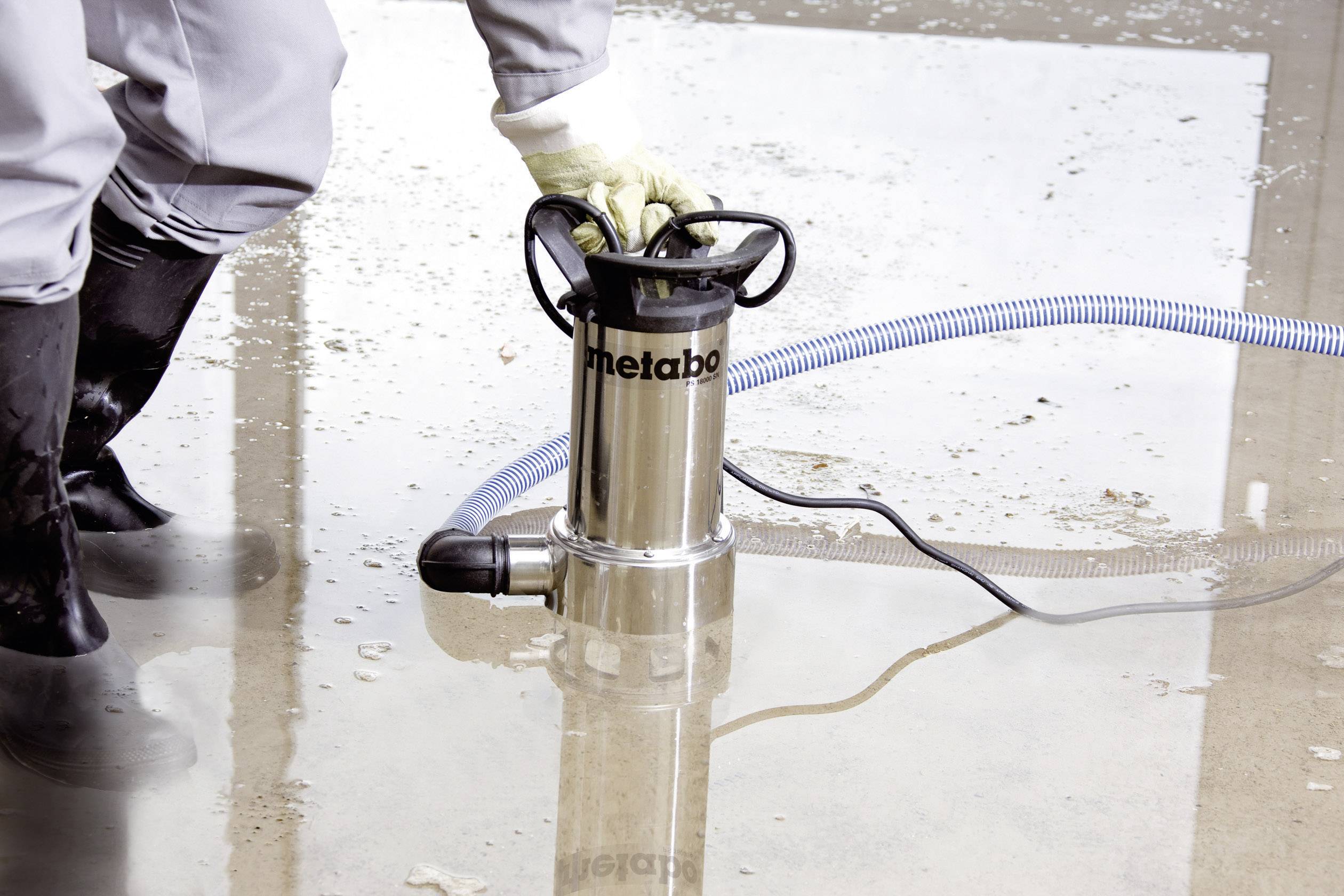 Metabo 251800000 PS 18000 SN Schmutzwasser-Tauchpumpe 18000 l/h 11 m