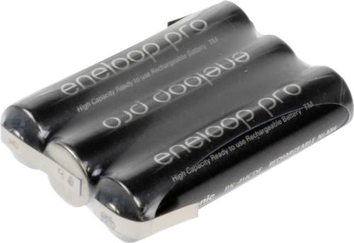 eneloop Pro Akkupack 3x Micro (AAA) Z-Lötfahne NiMH 3.6V 900 mAh