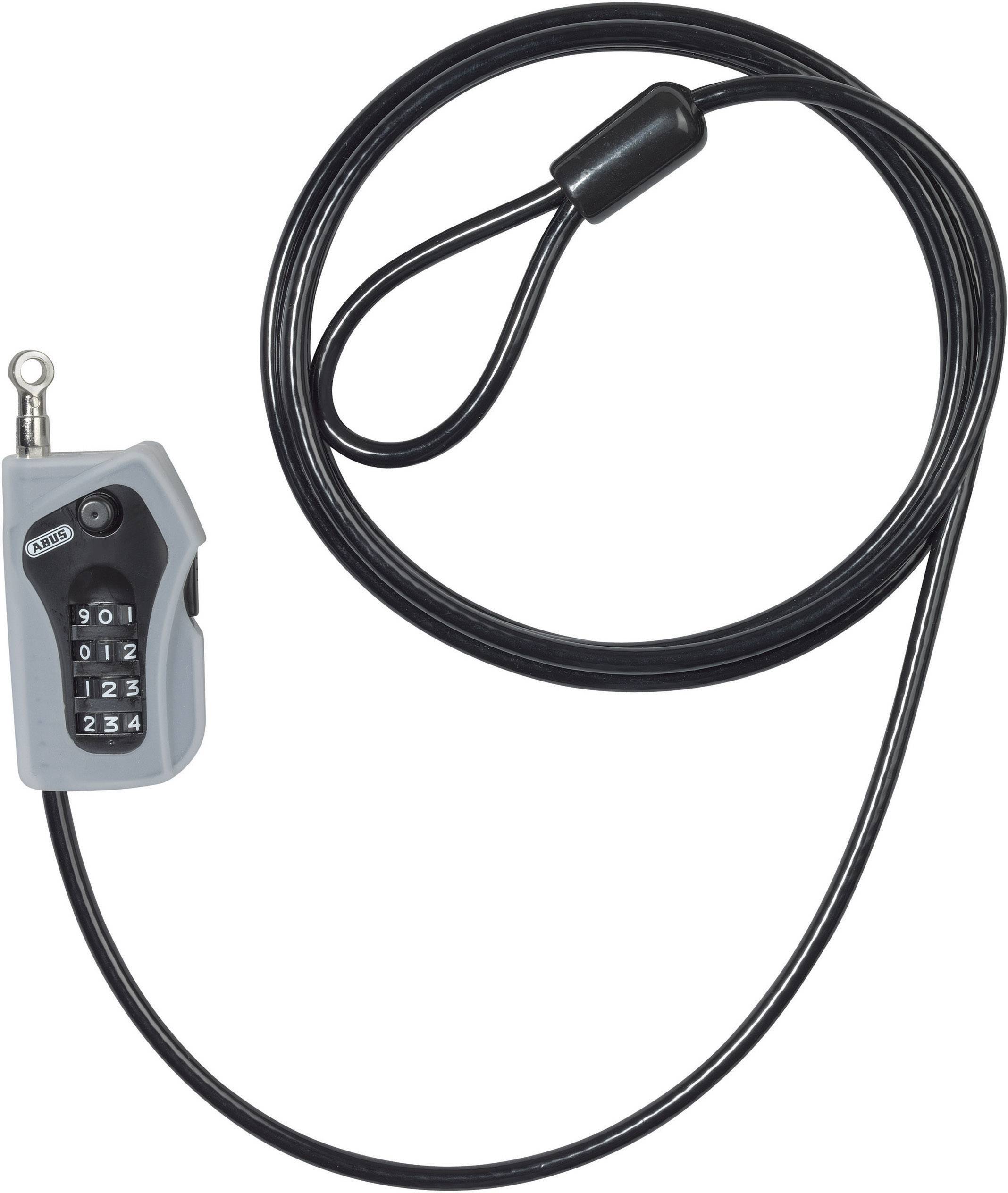ABUS 205/200 black Kabelschloss Schwarz, Silber Zahlenschloss