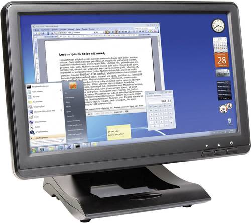 Krämer Automotive V1000 Touchscreen-Monitor 25.7cm (10.1 Zoll) 1024 x 576 Pixel 16:9 USB