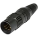 Hicon HI-X4CM-G XLR-Steckverbinder Stecker, gerade Polzahl: 4 Schwarz 1St. Hicon HI-X4CM-G XLR-Steckverbinder Stecker, gerade Polzahl: 4 Schwarz 1St.