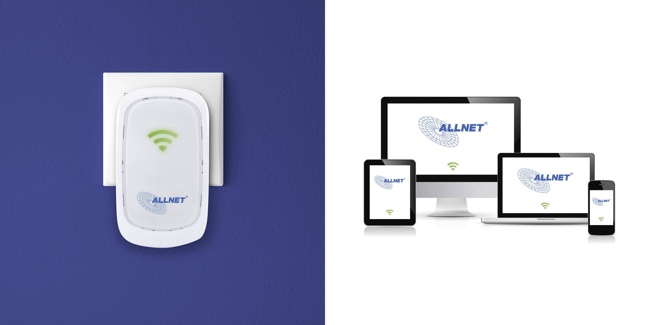 Allnet WLAN Repeater ALL0237R ALL0237R 300 MBit/s