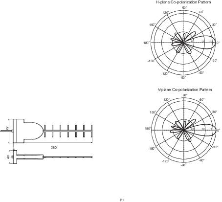 Allnet ALL19021 WLAN Flächen-Antenne 12 dB 2.4 GHz